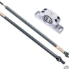 SuperATV Polaris Ranger 1000 Diesel Heavy-Duty Prop Shaft—Rhino Driveline