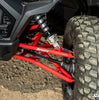 SuperATV Polaris RZR XP Turbo High Clearance 1.5" Forward Offset A-Arms