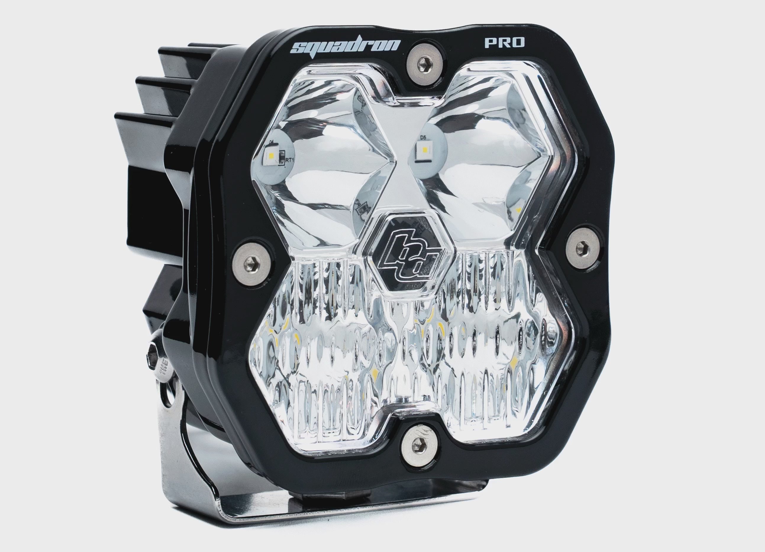 Baja Designs Squadron 2.0 Pro Clear Driving/Combo A-Pillar Light Kit For 2025-2026 Toyota 4Runner