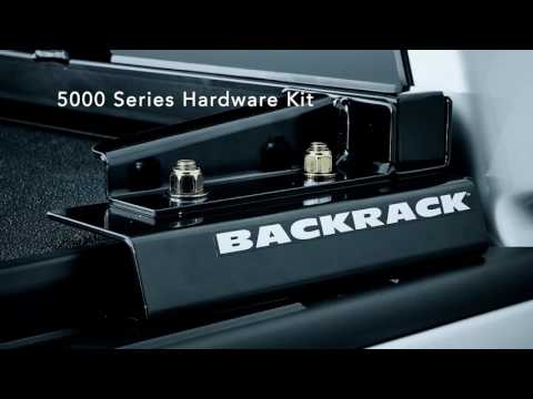 Backrack White Hardware Kit; Toolbox 21in.; 19-23 Ford Ranger 30331TBW