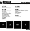 Assault Industries 4" x 3" UTV Registration Plate (Universal)