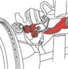 SPC Performance Adjustable Rear Camber Arm Pair For 2013-2016 Lexus GS350 / 2014-2015 Lexus IS250