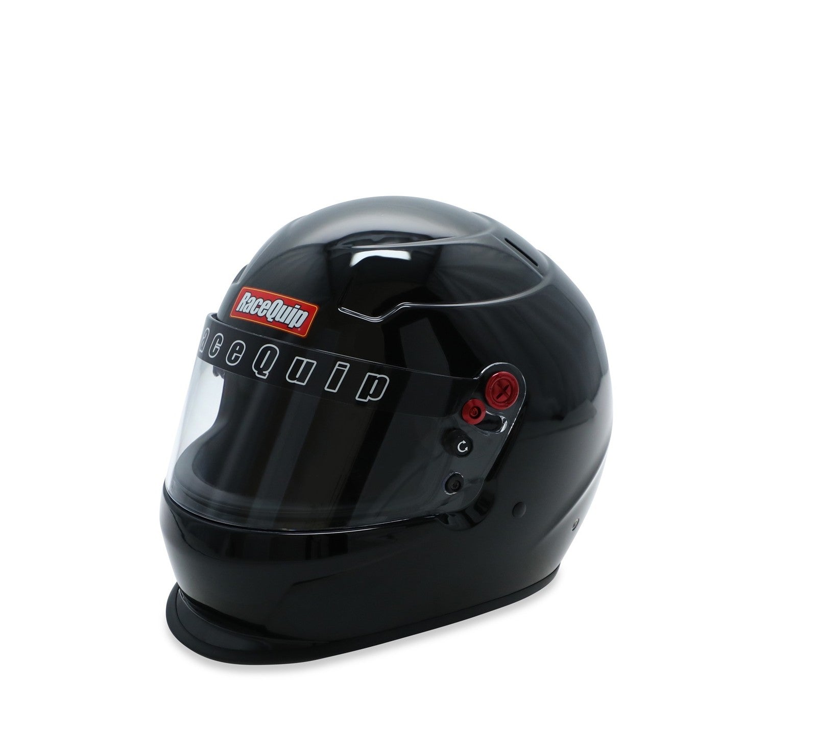 RaceQuip PRO25 Full Face Racing Helmet Gloss Black X-Small