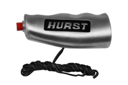 Hurst Brushed Aluminum T-Handle Shift Knob With 12V Momentary Switch ...