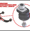 SPC Performance Replacement Adjustable Ball Joint Pair For 1998-2024 Toyota / Lexus