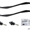SuperATV Can-Am Maverick X3 Heavy-Duty Z-Bend Tie Rod Kit - Replacement For SuperATV Lift Kits TRRA-CA-X3-Z6-14-02