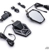 Assault Industries LED Lighted B2C Convex Side Mirrors