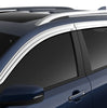 Husky Liners Low Profile Ventvisor Deflector; Smoke with Chrome Trim; Outside Mount; 4 pc. 2018-2024 GMC Terrain 2884059