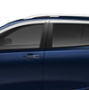 Husky Liners Low Profile Ventvisor Deflector; Smoke with Chrome Trim; Outside Mount; 4 pc. 2018-2024 GMC Terrain 2884059