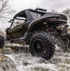 SuperATV Standard XT Warrior Tires 32x10x15 on 15x10 Assault Industries Hellfire Matte Titanium Wheels 4/136 Pattern XT321015-WHL13641510ILMT#AA