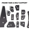 SuperATV Can-Am Defender Weld-In Gusset Kit WFG-CA-DEF