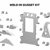 SuperATV Polaris RZR XP 1000 Weld-In Gusset Kit