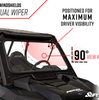 SuperATV Polaris RZR XP 1000 Glass Windshield
