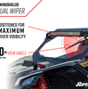 SuperATV Can-Am Commander Glass Windshield  GWS-CA-MAVS-S-01#AB