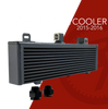 Fluidyne Bar Plate Transmission Cooler For 2015-2016 Chevy/GMC 2500/3500 Duramax