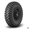 SuperATV Standard XT Warrior Tires 35x10x15 on 15x10 Assault Industries Hellfire Satin Black Wheels 4/136 Pattern XT351015-WHL13641510ILSB#AA