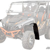 SuperATV Yamaha Wolverine X4 850 Low Profile Fender Flares FF-Y-WVX4