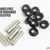 SuperATV Yamaha Wolverine X4 850 High Clearance 1.5" Forward Offset A-arms