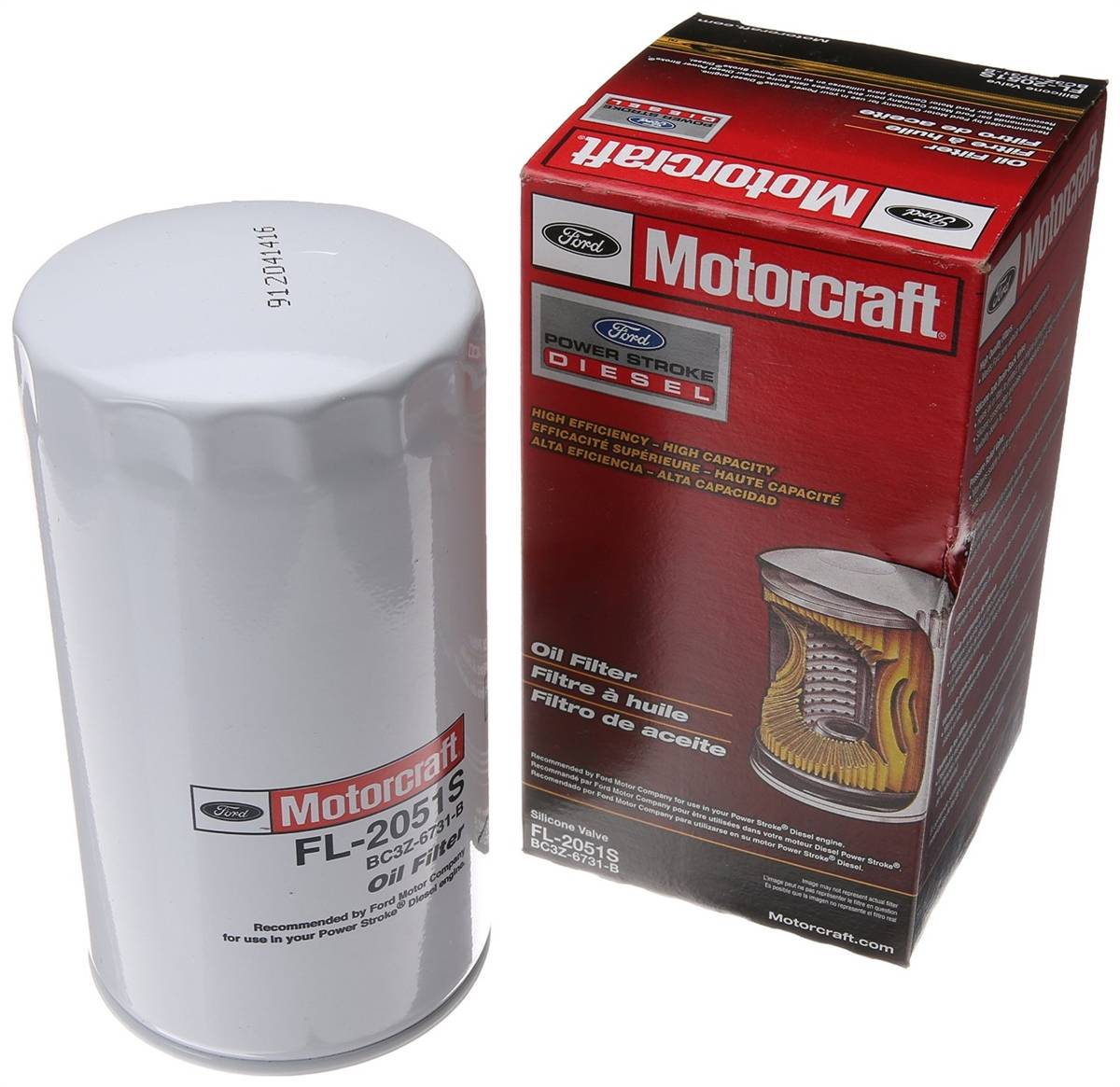 OEM Motorcraft Oil Filter For 1117 6.7 Powerstroke