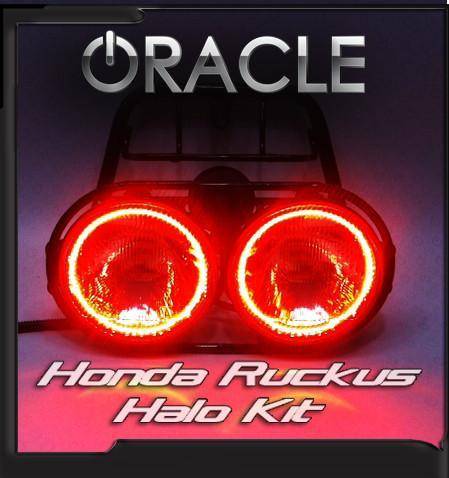 vejviser Senatet ulæselig Oracle Lighting Headlight Red SMD Halo Kit For 01-06 Honda Ruckus