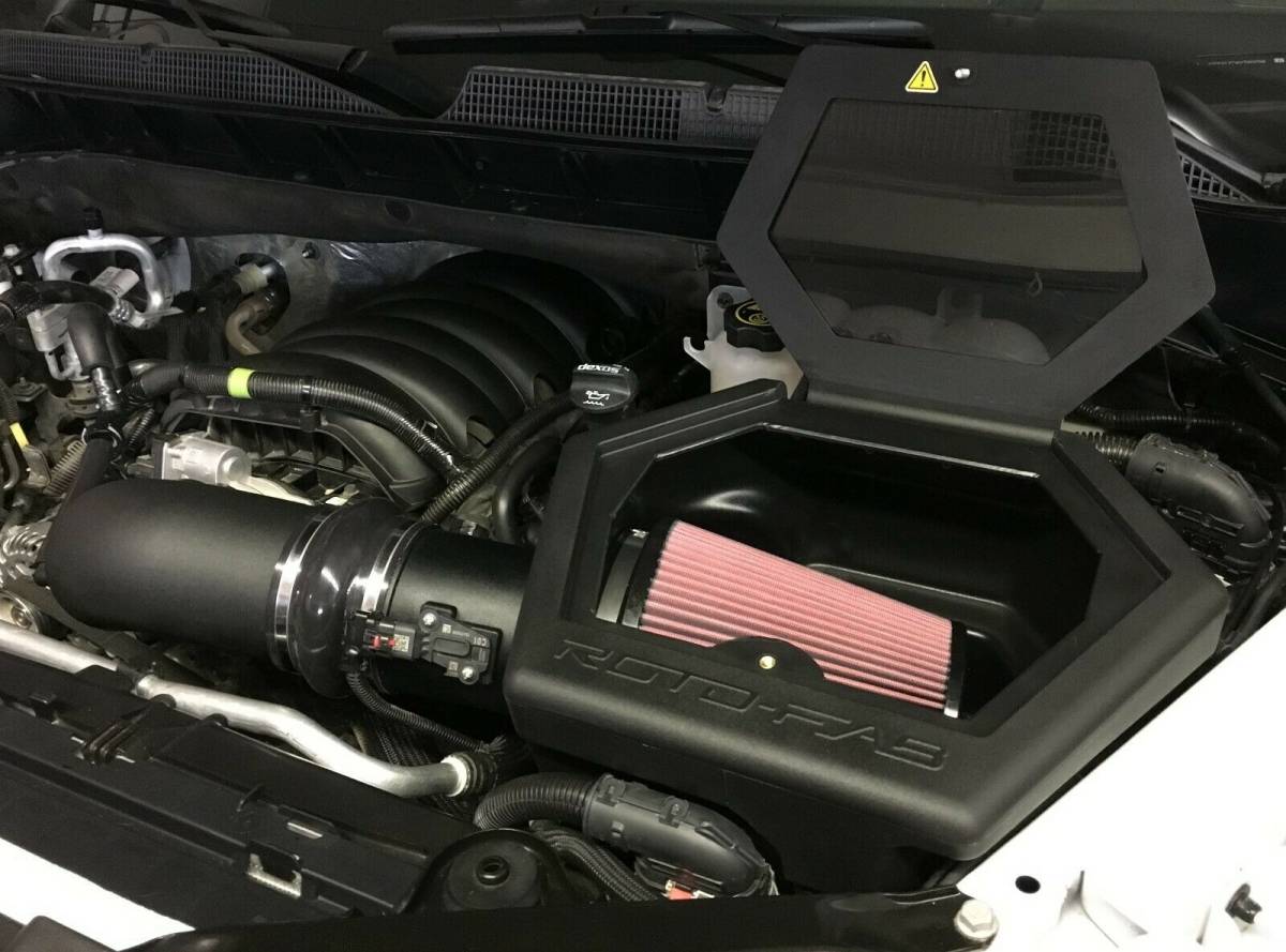 Roto-Fab Cold Air Intake Kit Oiled Filter For 2019-2021 GMC Sierra 1500 5.3L V8 2019 Gmc Sierra 1500 Cold Air Intake