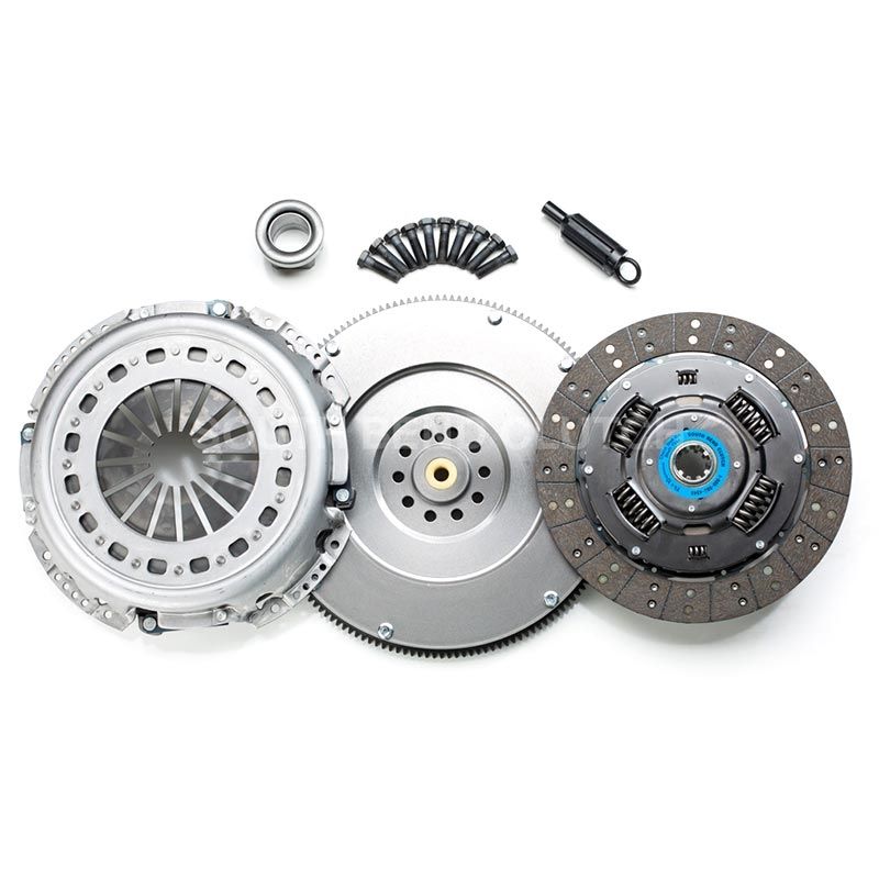 South Bend Clutch - South Bend Dyna Max 13" Full Performance Organic Upgrade Clutch (Includes Flywheel) For 99-03 7.3L Powerstroke