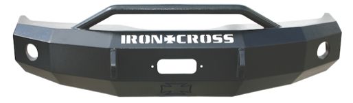Iron Cross Automotive - Iron Cross Automotive HD Push Bar Front Bumper For 92-96 F250/350