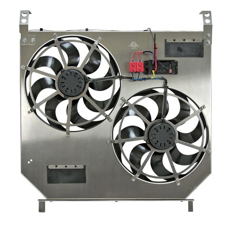 Flexalite Direct Fit Dual Electric Cooling Fan Kit For 0307 6.0L