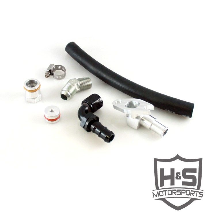 H&S Motorsports - H&S Motorsports Universal Turbo Oil Drain Kit