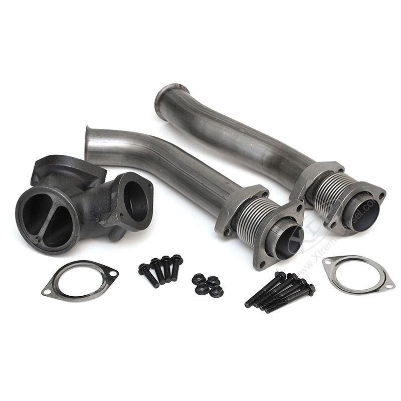 XDP - XDP Bellowed Up-Pipe Kit For 99.5-03 7.3 Powerstroke