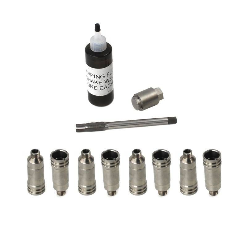 Industrial Injection - Industrial Injection 2001-2004.5 LB7 Duramax Injector Screw In Cup Kit w/Install Tool And Hardware