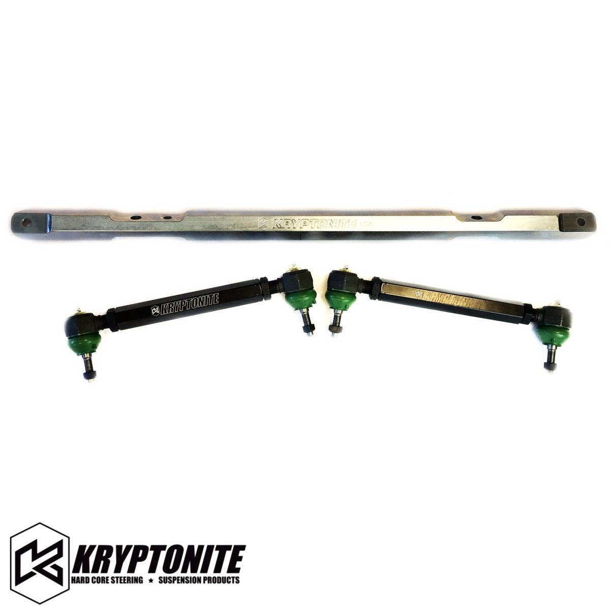 Kryptonite - Kryptonite SS Series Center Link Tie Rod Package For 01-10 Chevy/GMC 2500HD/3500HD