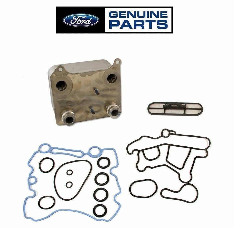 OEM Ford - OEM Ford Engine Oil Cooler w/ Gaskets For 03-07 6.0 Powerstroke