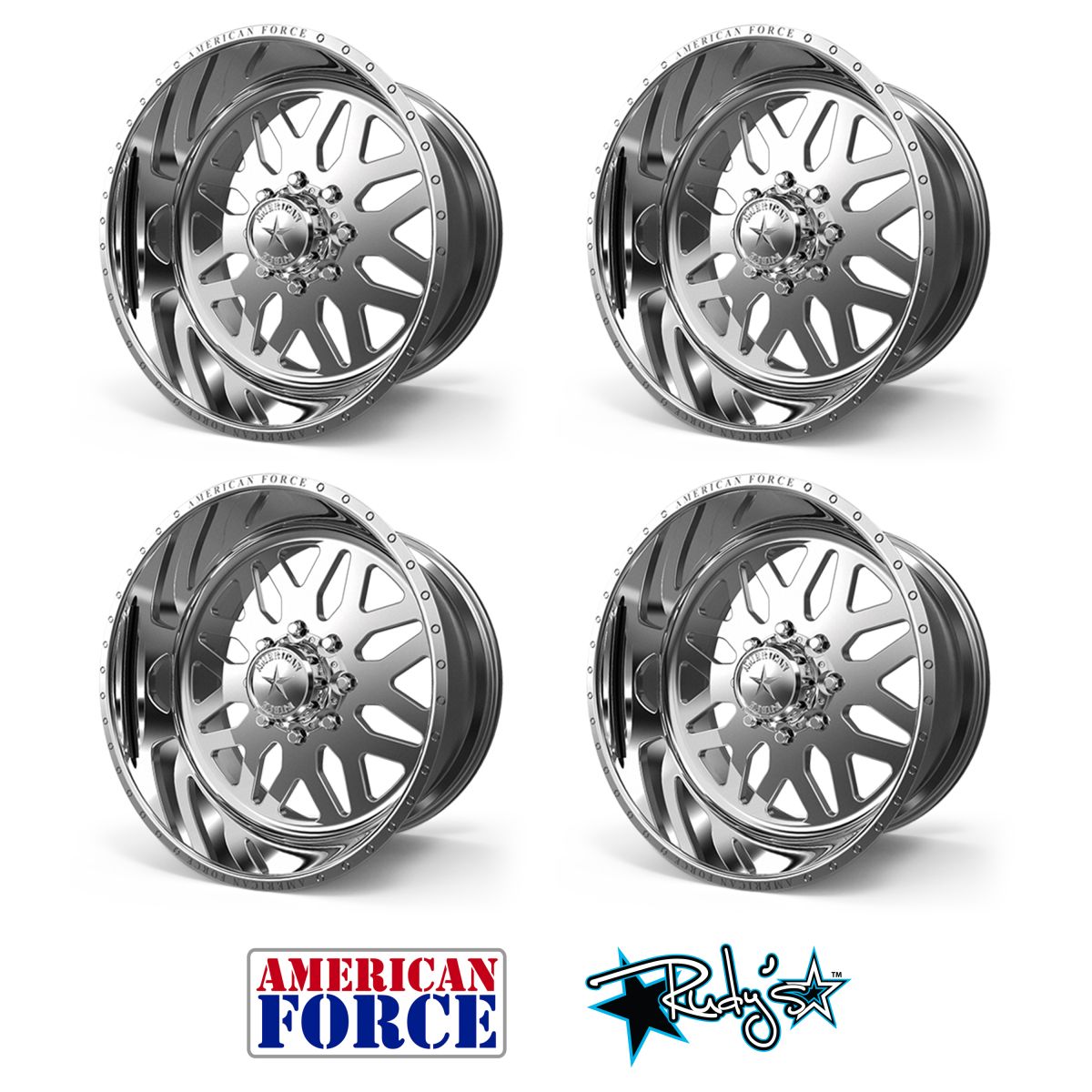 American Force - (4) American Force SS8 Evo Wheels