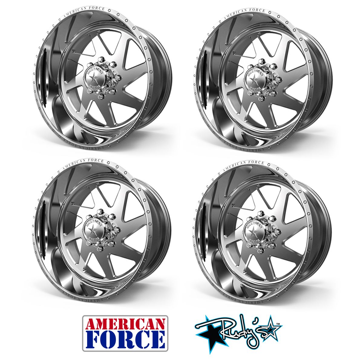 American Force - (4) American Force SS8 Jade Wheels