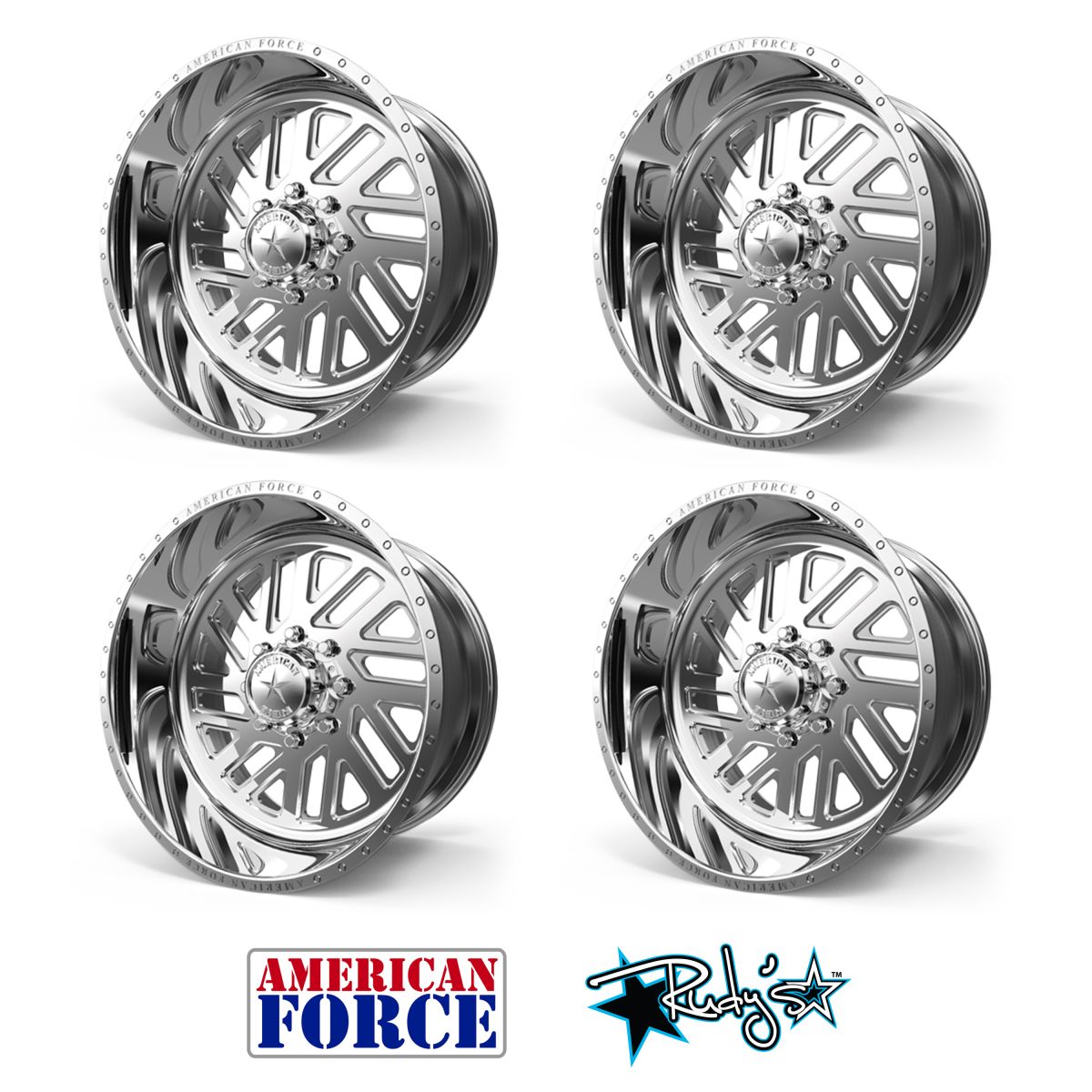 American Force - (4) American Force SS8 Origin Wheels