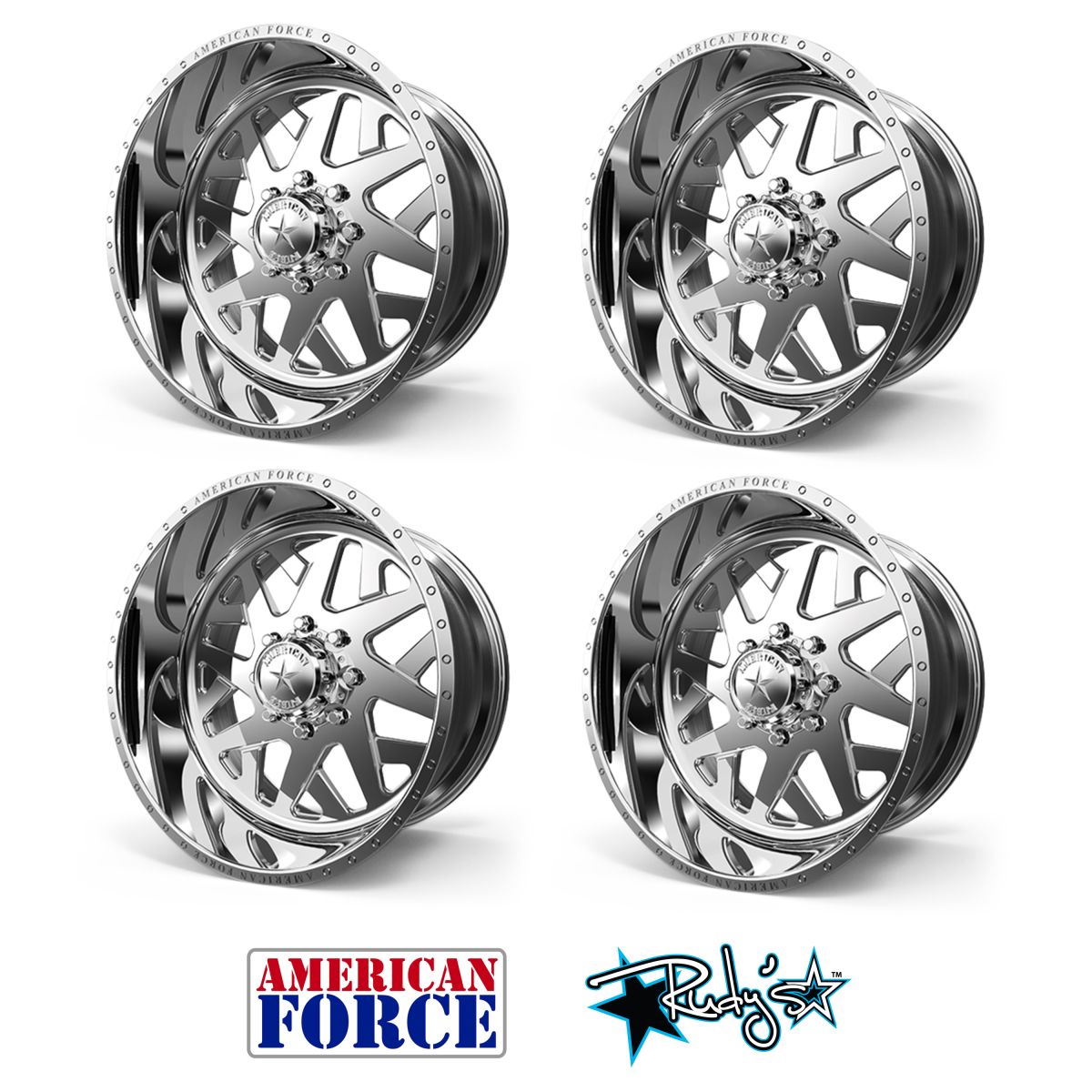 American Force - (4) American Force SS8 Sight Wheels
