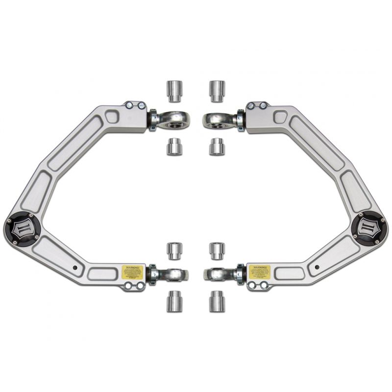 Icon Vehicle Dynamics - Icon Uniball Billet Aluminum Upper Control Arm Kit For 17-19 F-150 Raptor