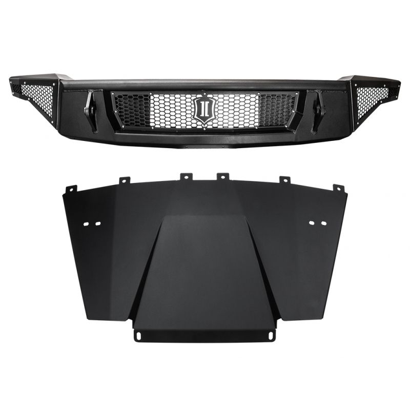 Icon Vehicle Dynamics - Icon IMPACT Series Front Bumper w/ Skid Plate For 17-19 F-150 Raptor