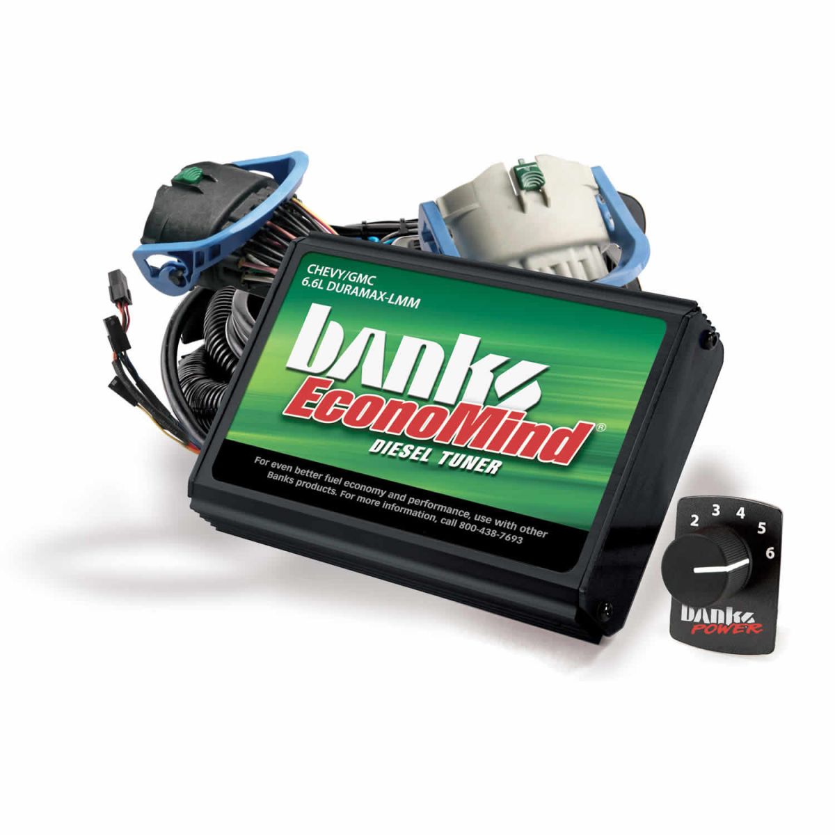 Banks Power - Banks Power Economind Diesel Tuner (PowerPack Calibration) W/Switch 07-10 Chevy 6.6L LMM