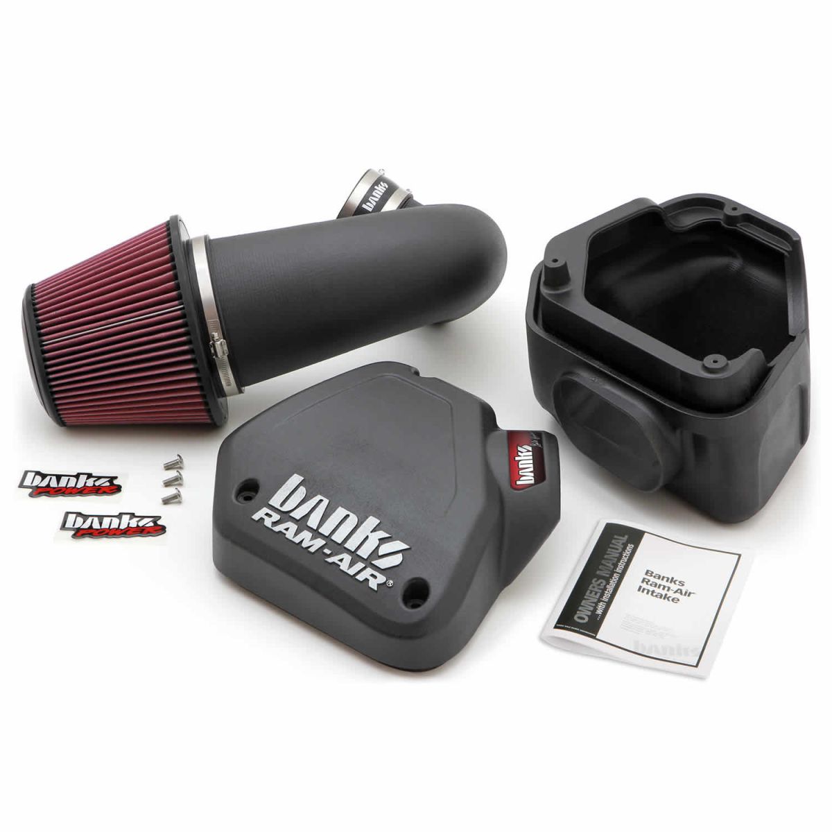 Banks Power - Banks Power Ram-Air Cold-Air Intake System With Oiled Filter For 94-02 5.9L Cummins