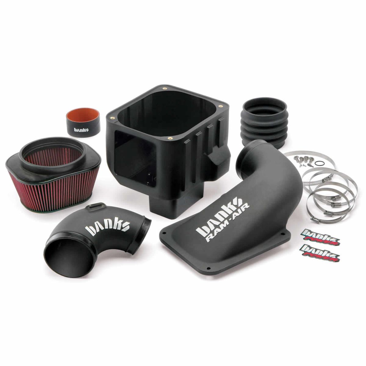 Banks Power - Banks Power Ram-Air Cold-Air Intake System With Oiled Filter For 07-10 6.6L Duramax