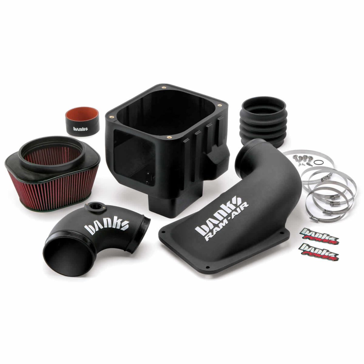 Banks Power - Banks Power Ram-Air Cold-Air Intake System With Oiled Filter For 06-07 6.6L Duramax