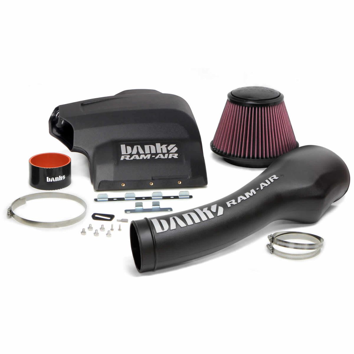 Banks Power - Banks Power Ram-Air Cold-Air Intake System With Oiled Filter For 11-14 Ford F-150 6.2L