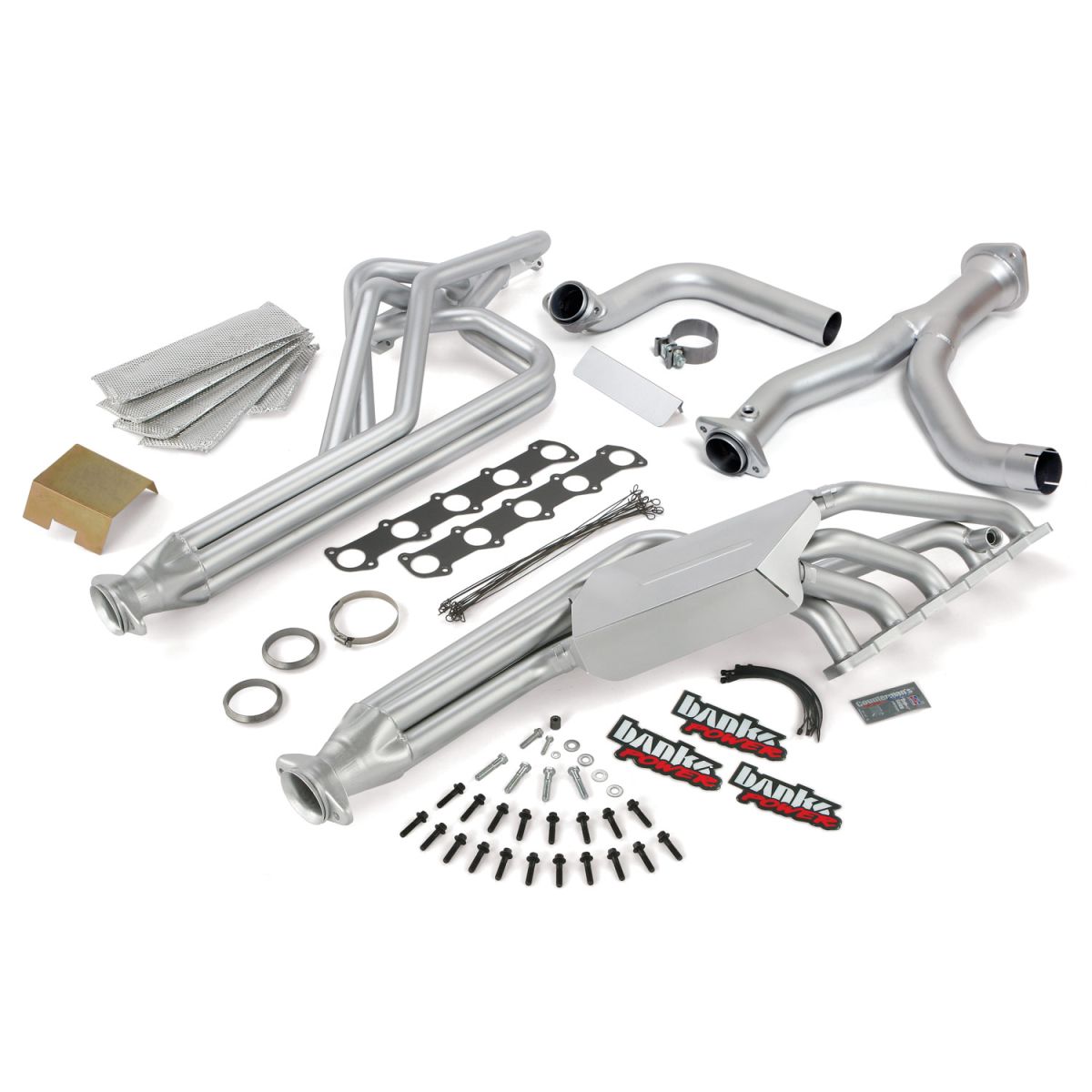 Banks Power - Banks Power Torque Tube Exhaust Header System 16-17 Ford 6.8L Class-A Motorhome