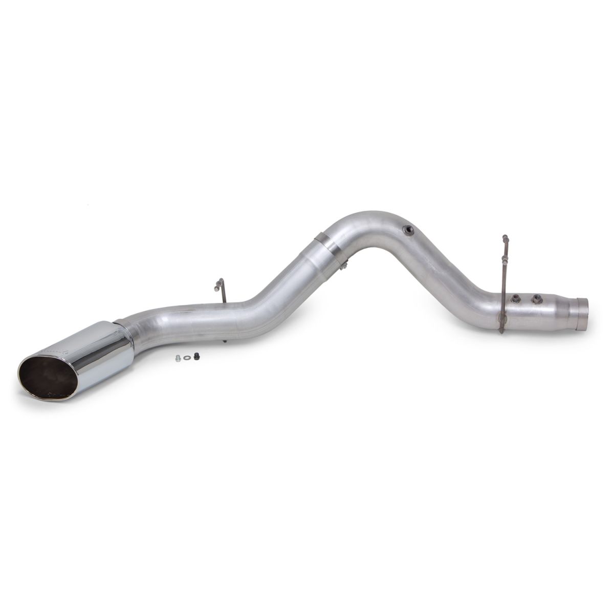 Banks Power - Banks Power Monster Exhaust System 5-inch Single Exit Chrome Tip 2017-2019 Chevy/GMC 2500/3500 Duramax 6.6L L5P