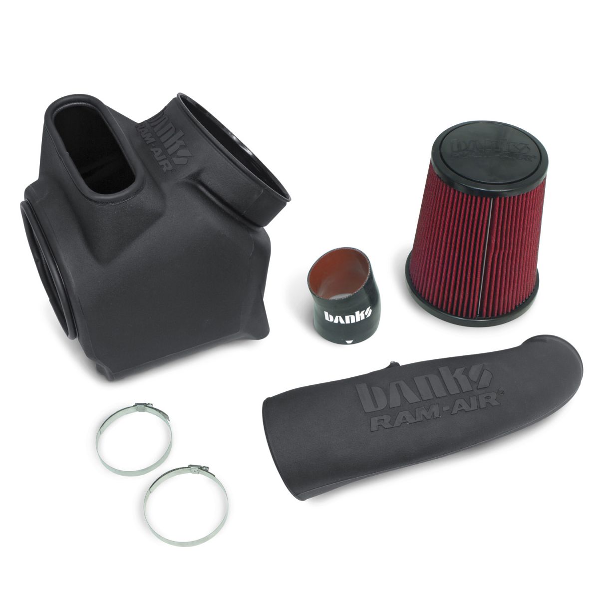 Banks Power - Banks Power Ram-Air Cold-Air Intake System With Oiled Filter For 17-19 6.6L Duramax