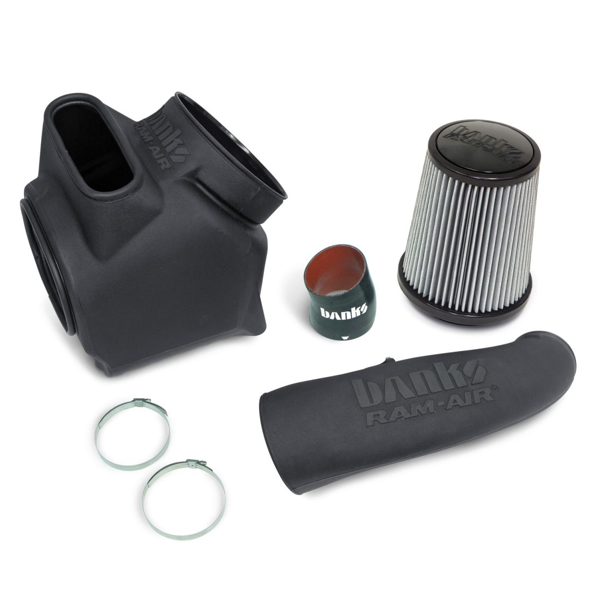 Banks Power - Banks Power Ram-Air Cold-Air Intake System With Dry Filter For 17-19 6.6L Duramax