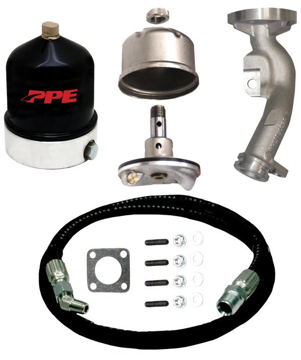 PPE - PPE Oil Centrifuge Filtration Kit For 06-10 6.6 Duramax
