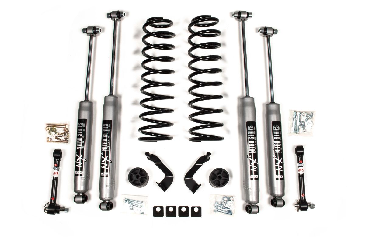 BDS Suspension - BDS 2" Leveling Kit With NX2 Shocks For 2020 Jeep Gladiator JT